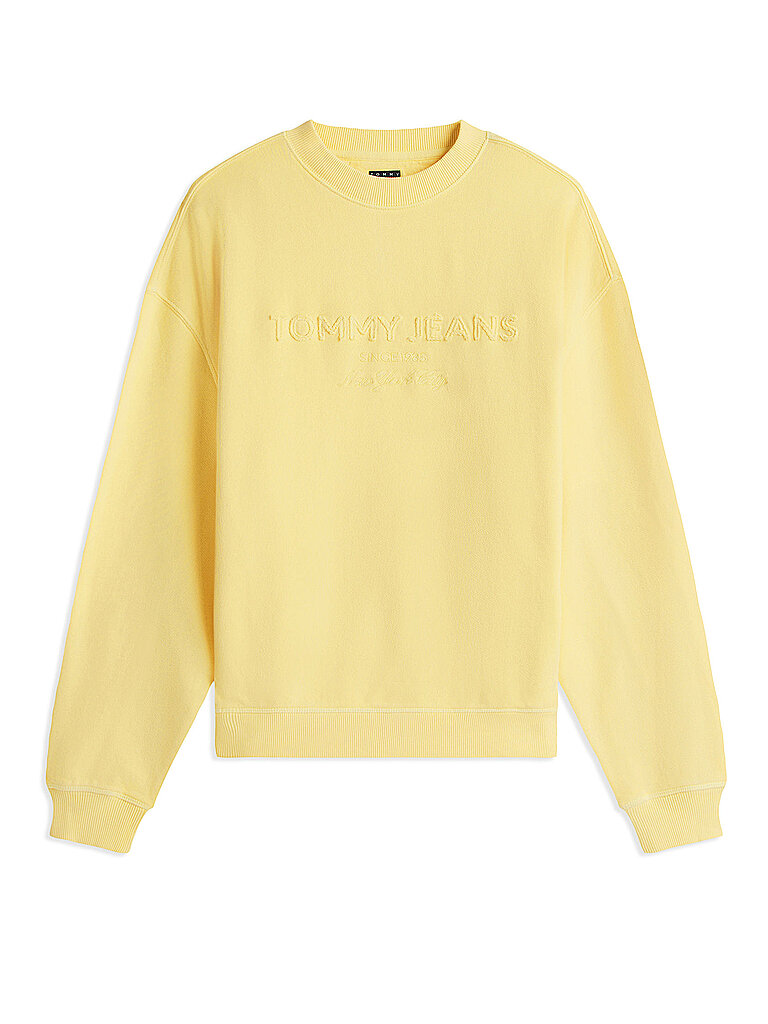 TOMMY JEANS Sweater  gelb | S