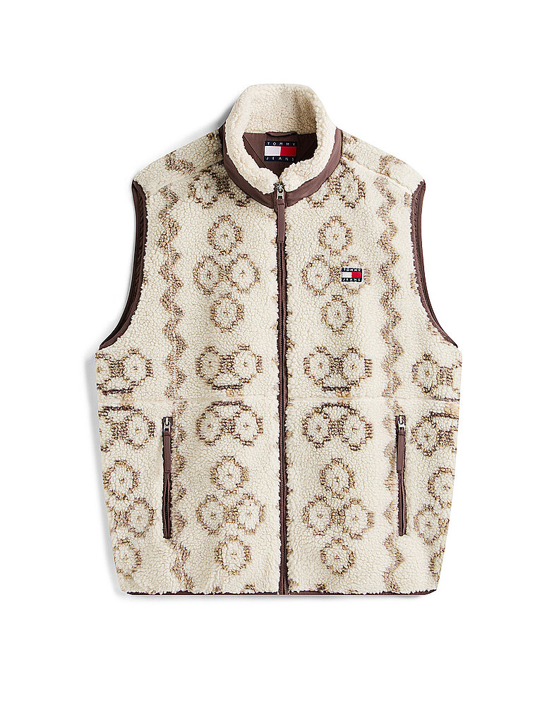 TOMMY JEANS Gilet creme | XL