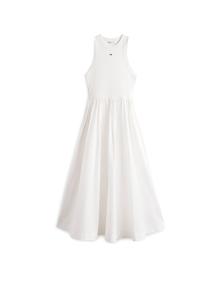 TOMMY JEANS Maxikleid  weiss | XS
