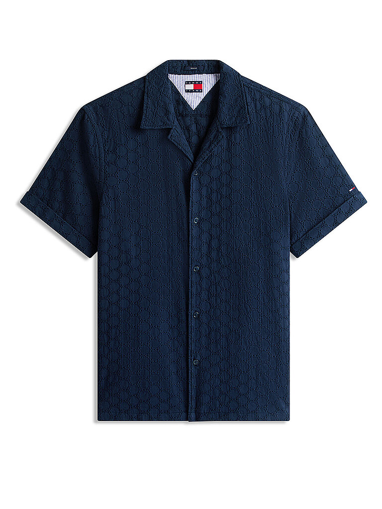 TOMMY JEANS Hemd Regular Fit  dunkelblau | S