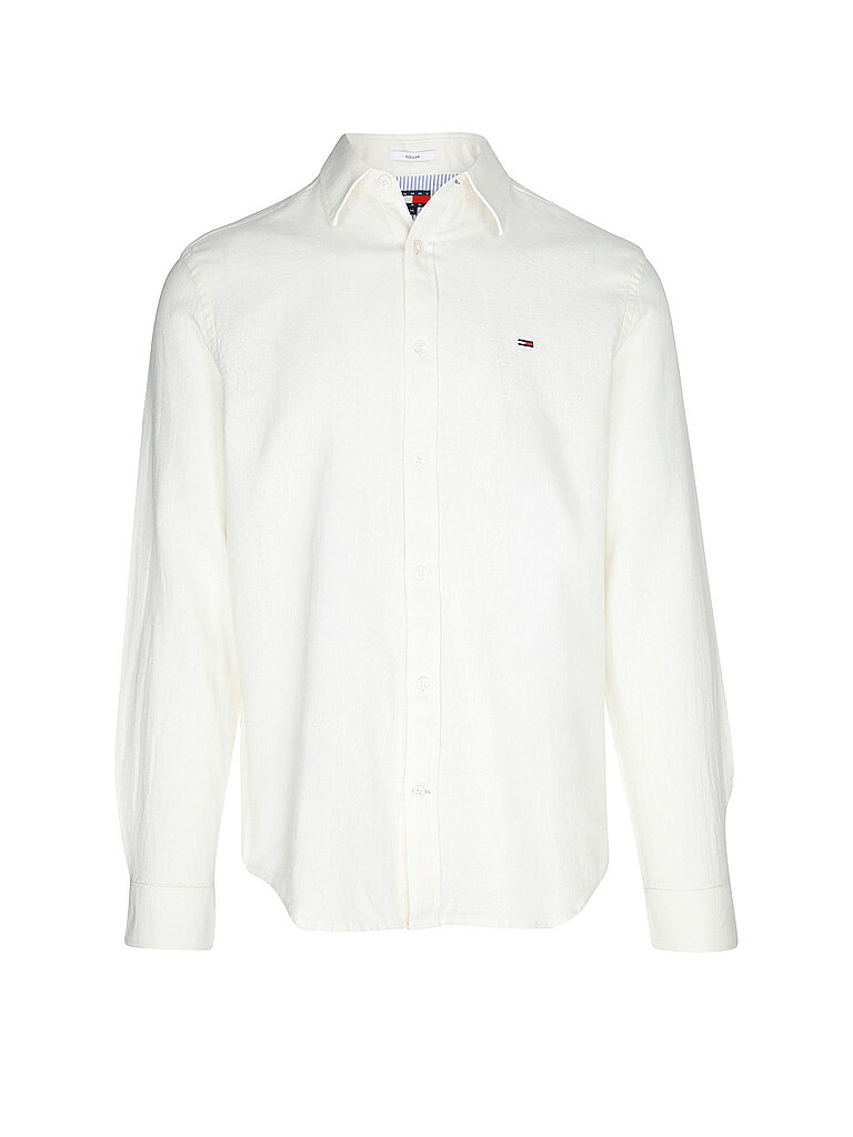 TOMMY JEANS Hemd  weiss | XS