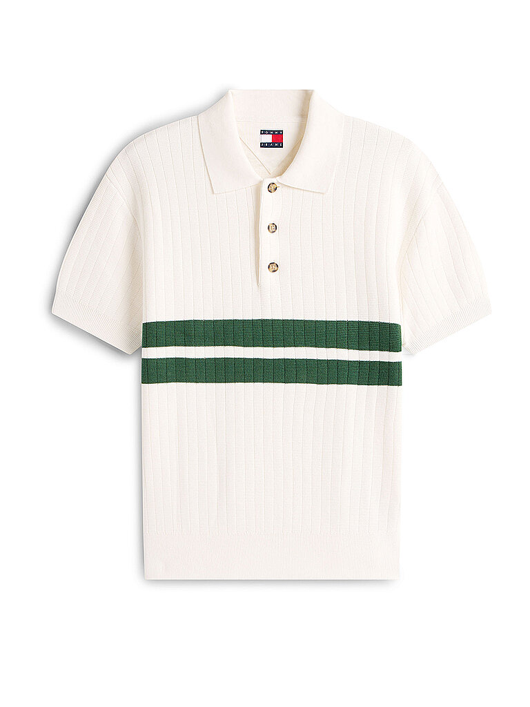 TOMMY JEANS Poloshirt  weiss | XS