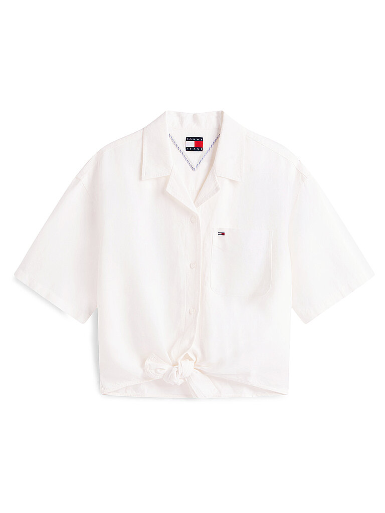 TOMMY JEANS Blusenshirt  creme | S
