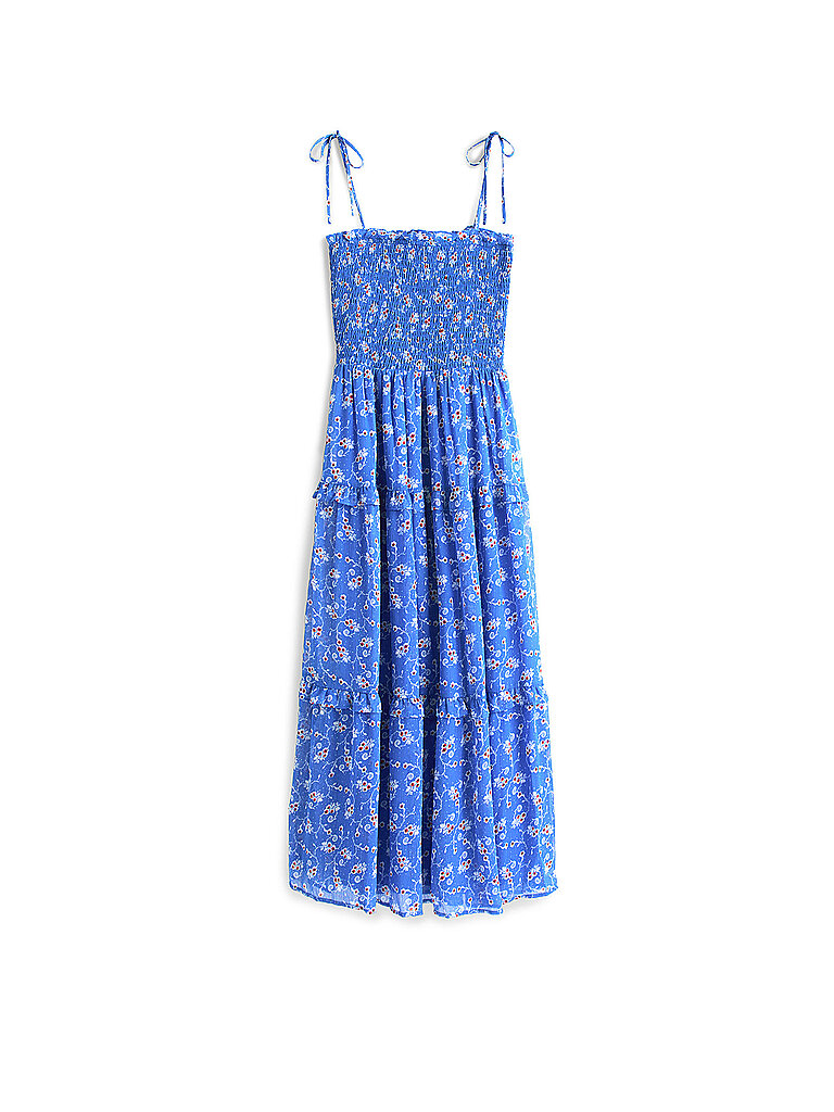 Maxikleid blau S damen