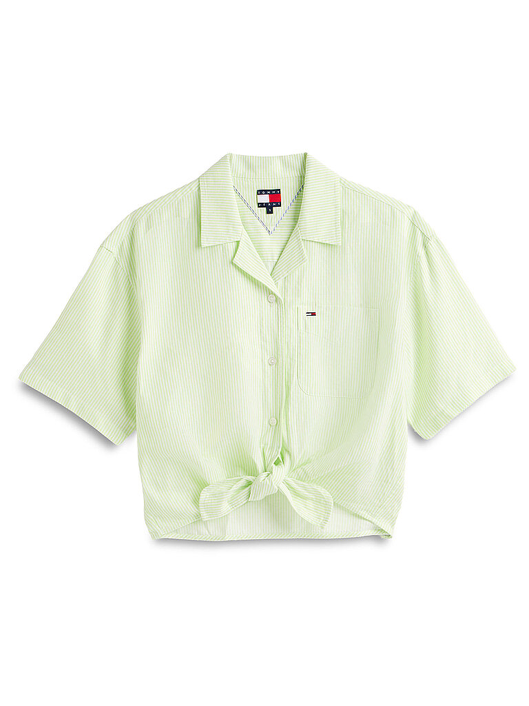 Bluse hellgrün L damen