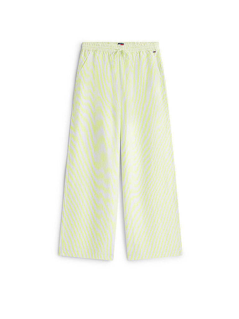 TOMMY JEANS Marlenehose  hellgrün | S