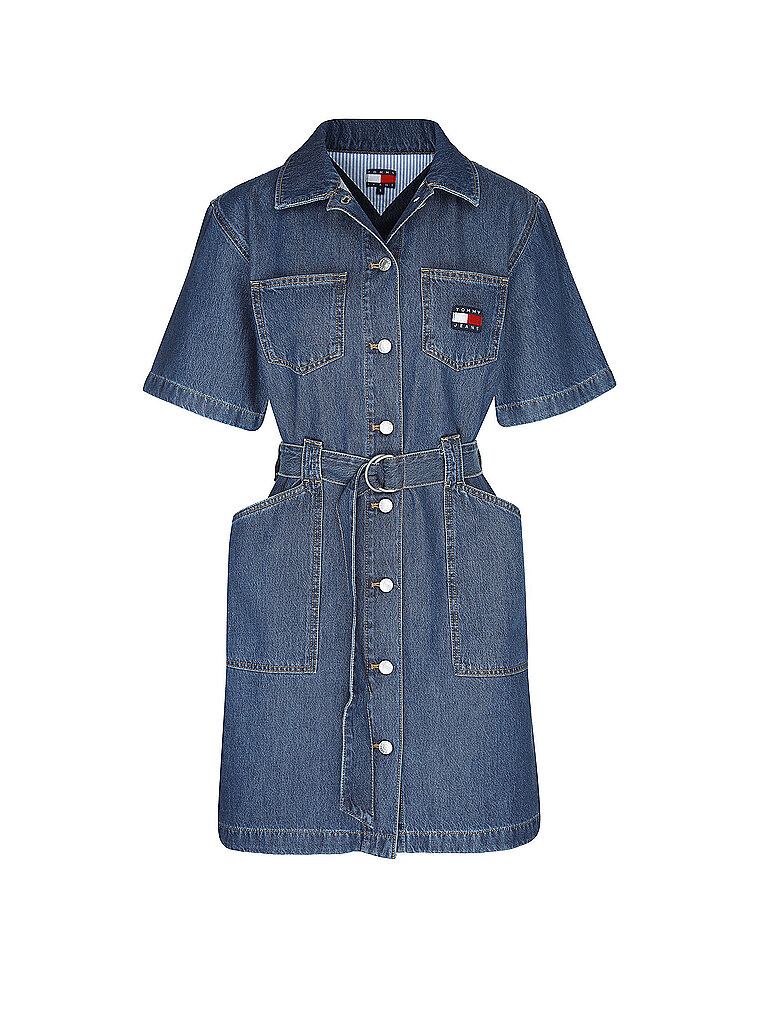 TOMMY JEANS Minikleid  blau | XS