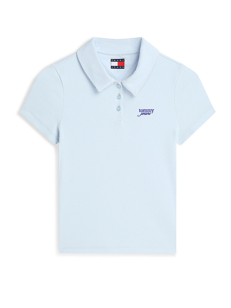 TOMMY JEANS Poloshirt hellblau | M