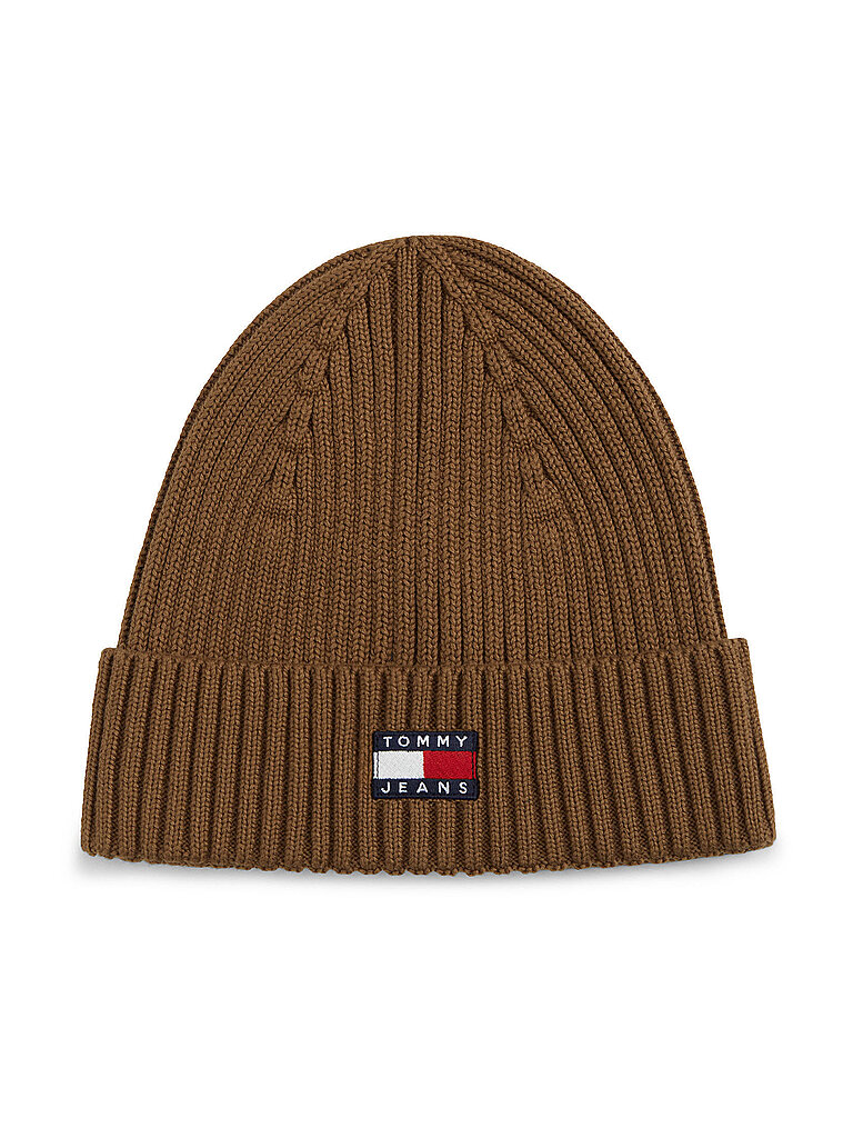 TOMMY JEANS Mütze - Haube  braun