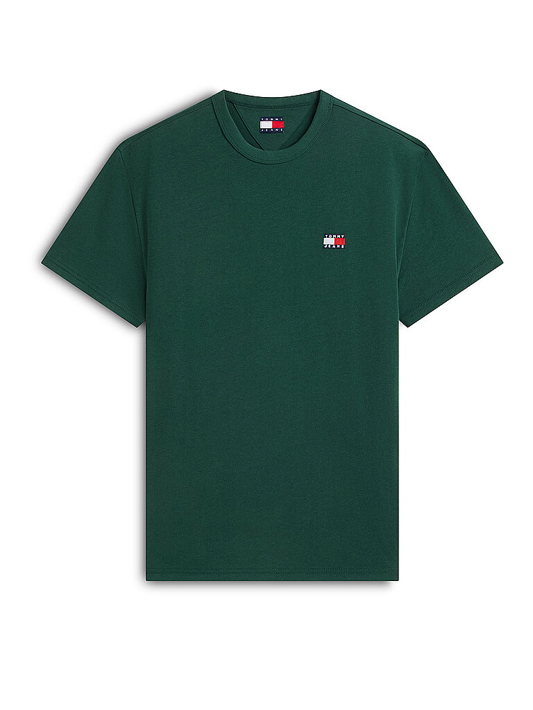 TOMMY JEANS T-Shirt  dunkelgrün | S