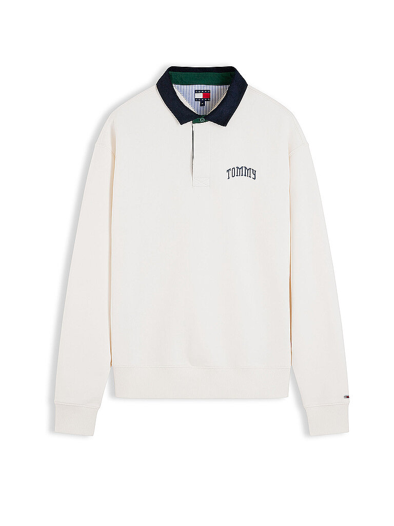 TOMMY JEANS Poloshirt  weiss | S