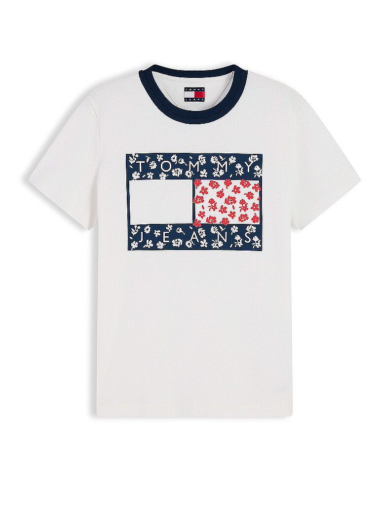 TOMMY JEANS T-Shirt  weiss | XS