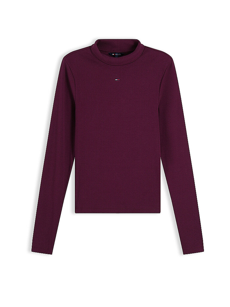 TOMMY JEANS Langarmshirt  beere | XS