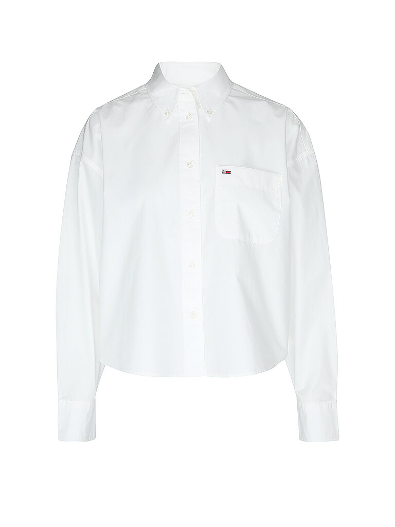 TOMMY JEANS Bluse  weiss | XS
