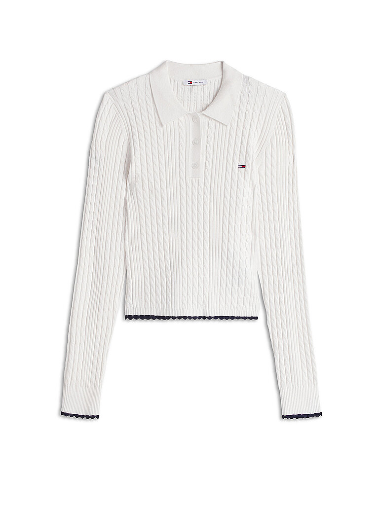 TOMMY JEANS Pullover  weiss | XS