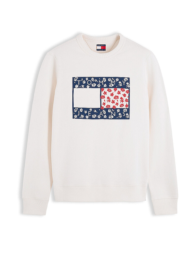 TOMMY JEANS Sweater weiss | XS