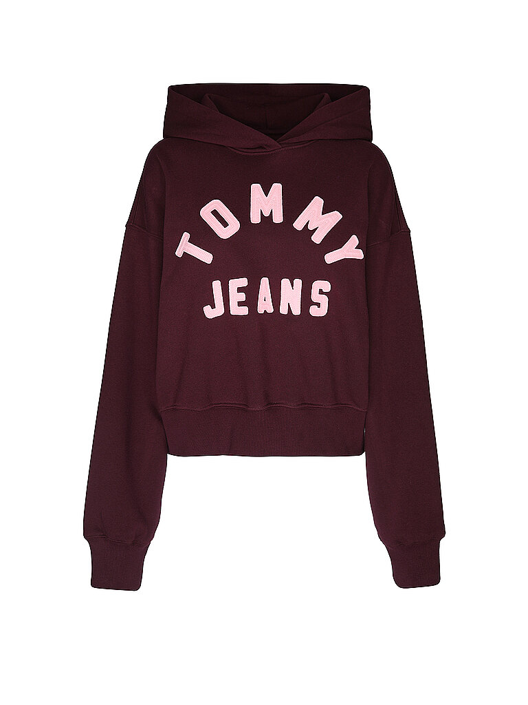 TOMMY JEANS Kapuzensweater - Hoodie beere | XS