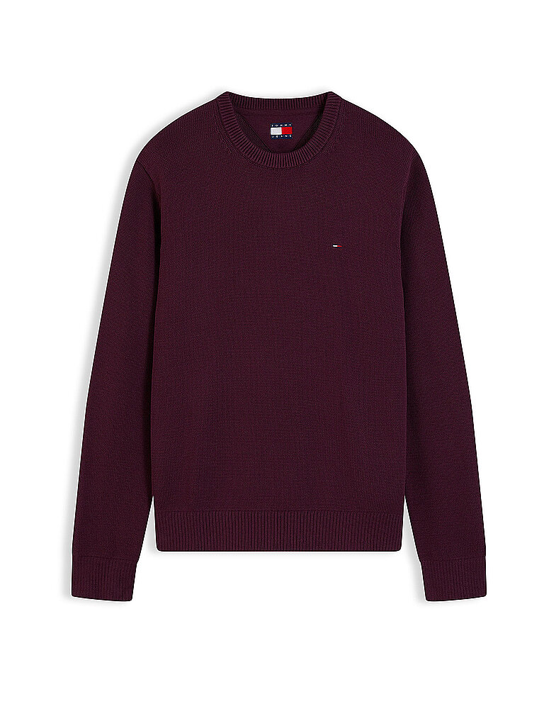 TOMMY JEANS Pullover  dunkelrot | XS