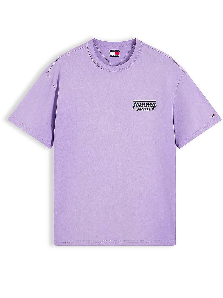 TOMMY JEANS T-Shirt  lila | S