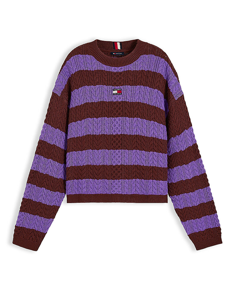 TOMMY JEANS Pullover  lila | XS