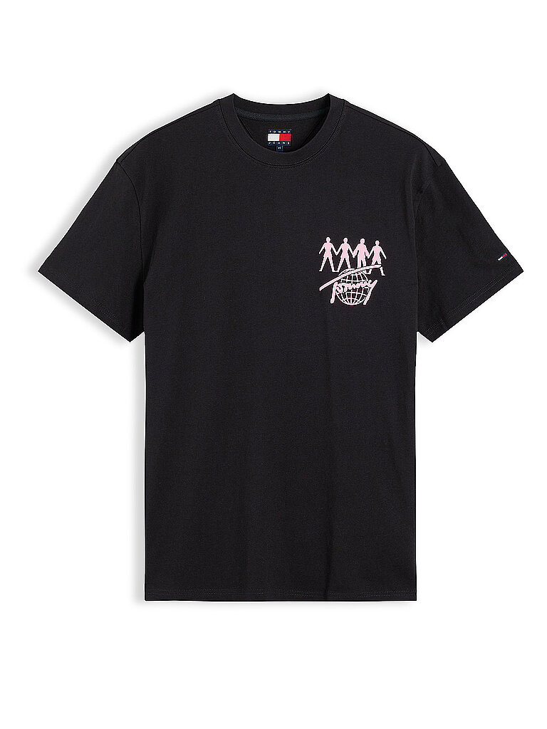 TOMMY JEANS T-Shirt NYC NOVELTY TEE schwarz | S