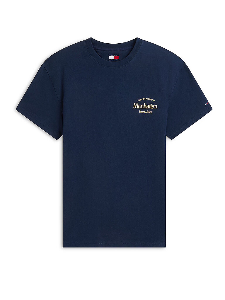 TOMMY JEANS T-Shirt NYC NOVELTY TEE dunkelblau | L