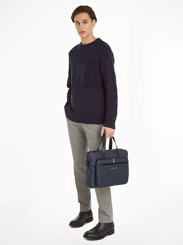 TOMMY HILFIGER | Aktentasche  | blau