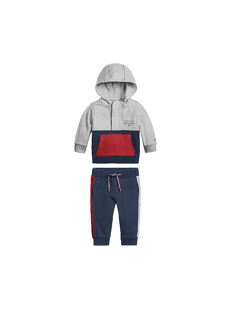 TOMMY HILFIGER | Baby Jogginganzug | grau