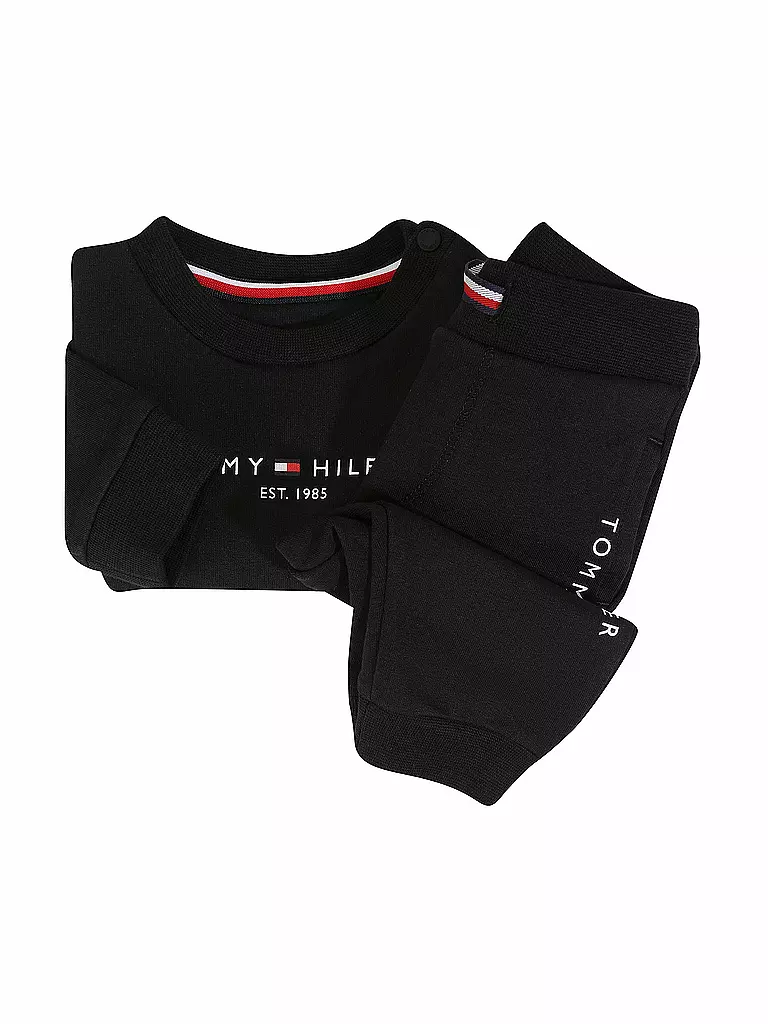 TOMMY HILFIGER | Baby Jogginganzug | schwarz