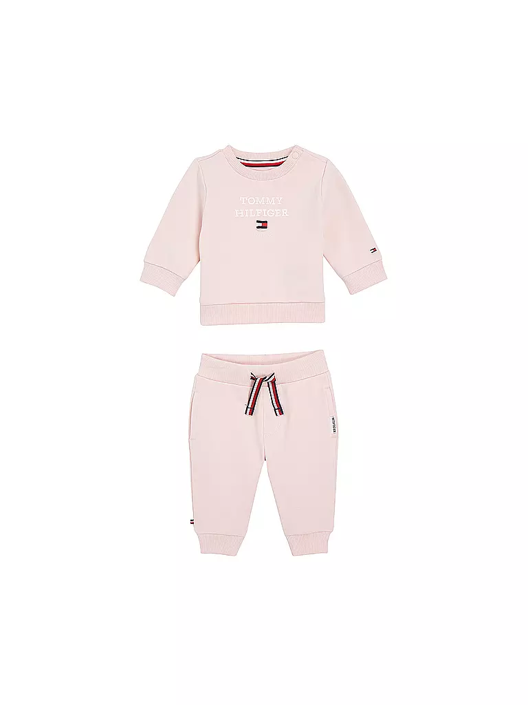 TOMMY HILFIGER | Baby Set Sweater und Hose 2-teilig | rosa