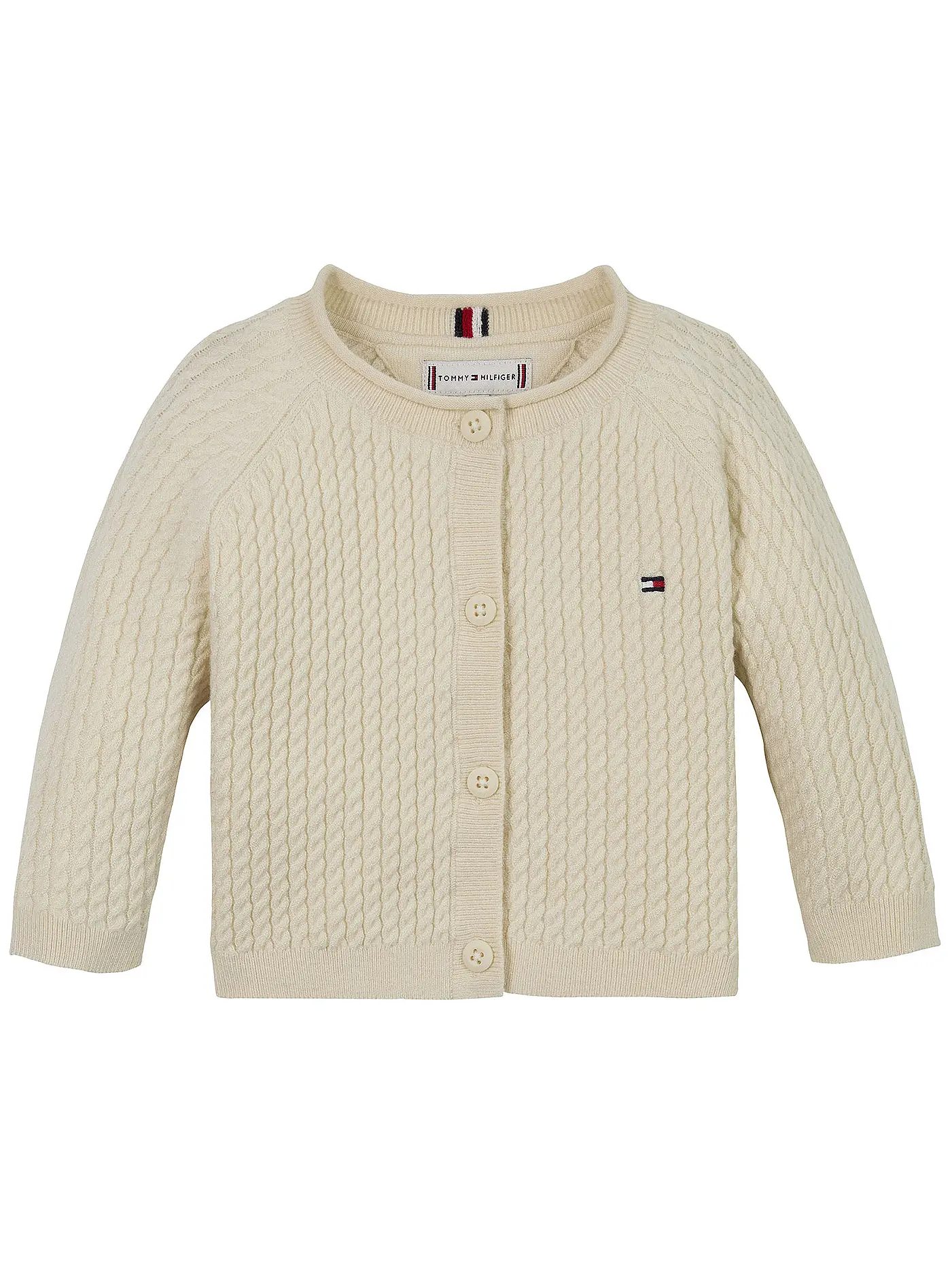 TOMMY HILFIGER | Baby Strickjacke | beige