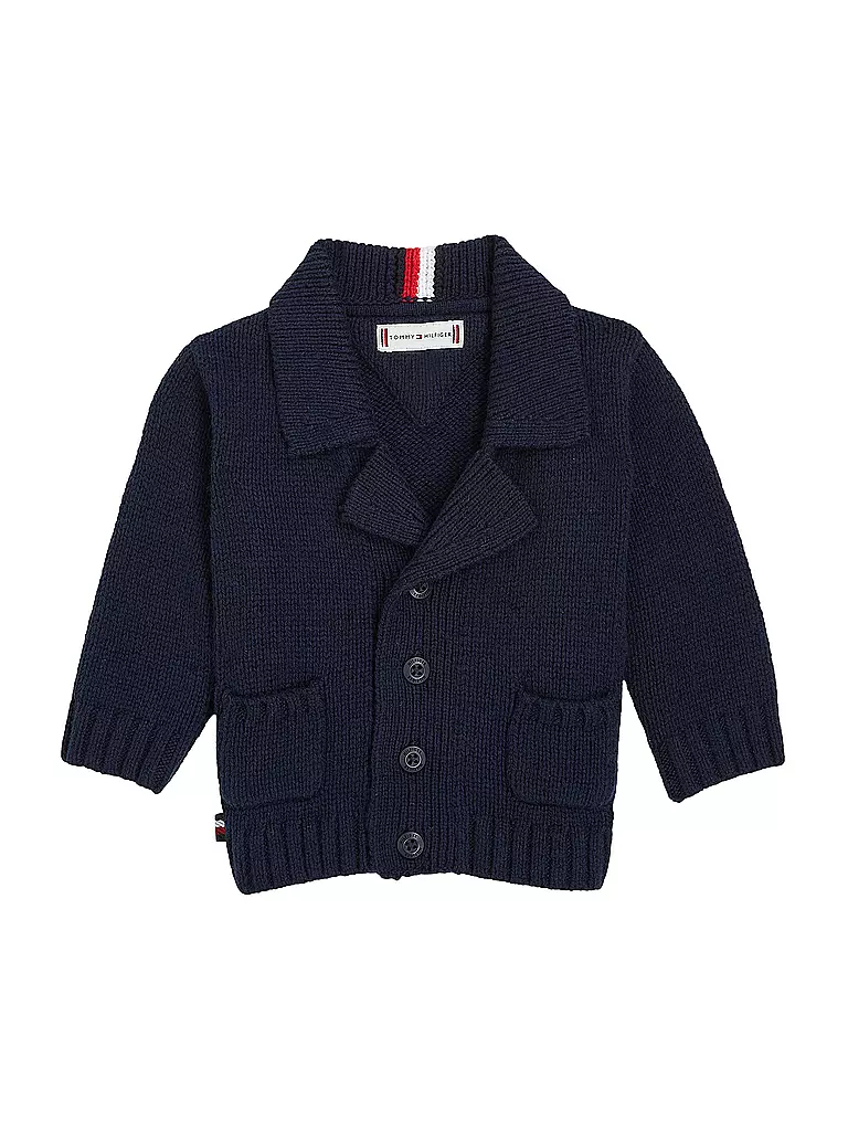 TOMMY HILFIGER | Baby Strickjacke | dunkelblau