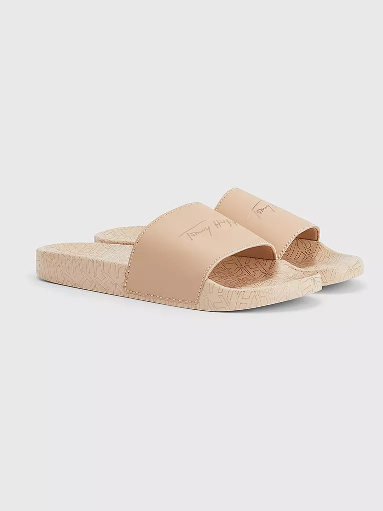 TOMMY HILFIGER | Badeschuhe - Slides | beige