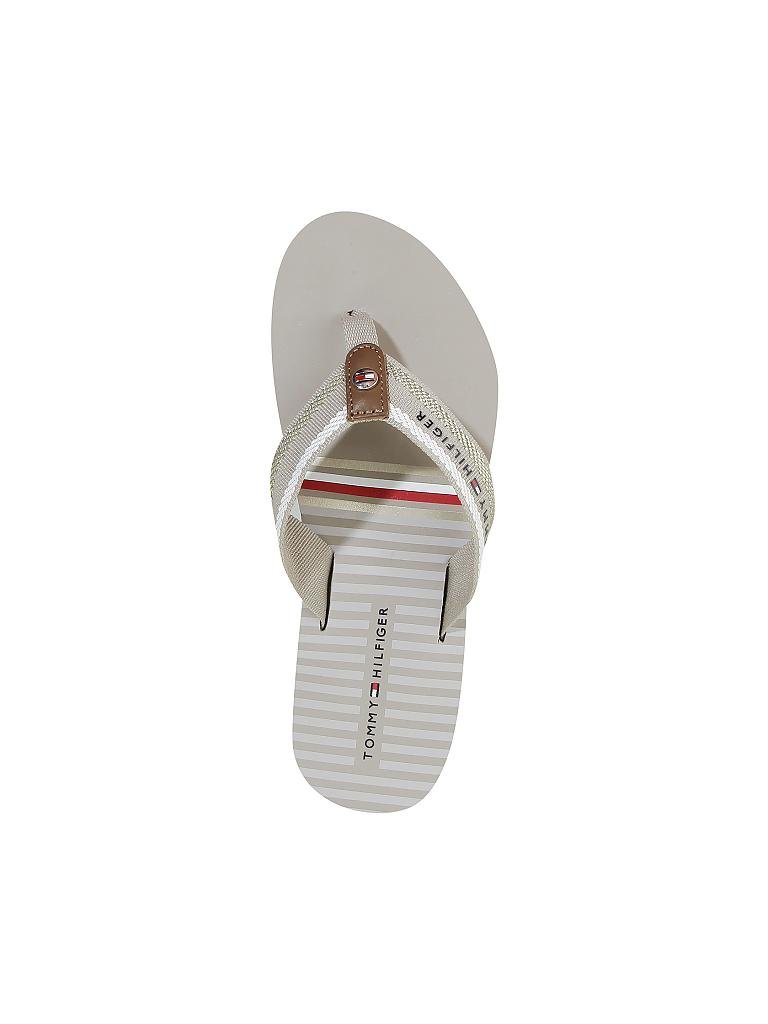 TOMMY HILFIGER | Badeschuhe - Zehentrenner | beige