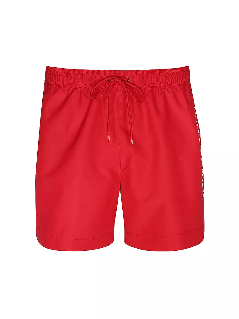 TOMMY HILFIGER | Badeshorts  | rot