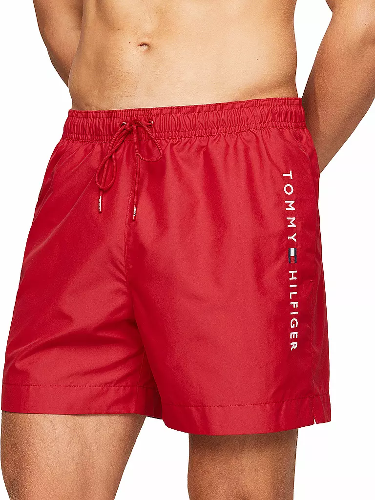 TOMMY HILFIGER | Badeshorts  | rot