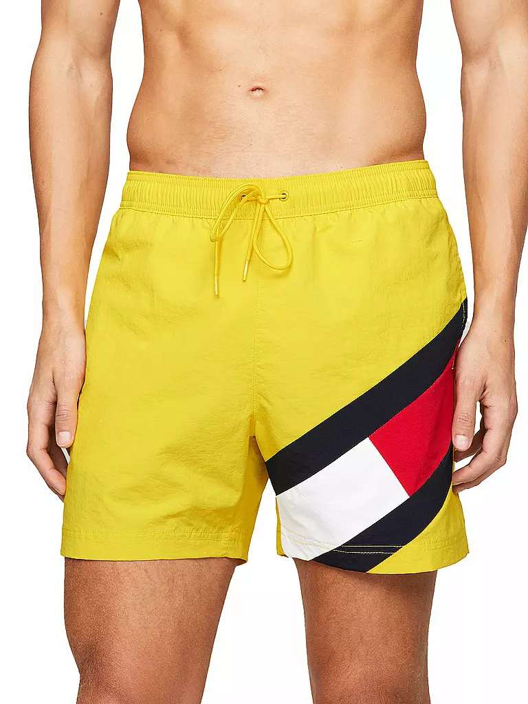 TOMMY HILFIGER | Badeshorts | gelb