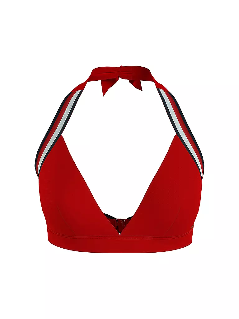 TOMMY HILFIGER | Bikini Oberteil - Triangle  | rot