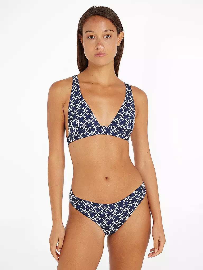 TOMMY HILFIGER | Bikini Oberteil  | dunkelblau