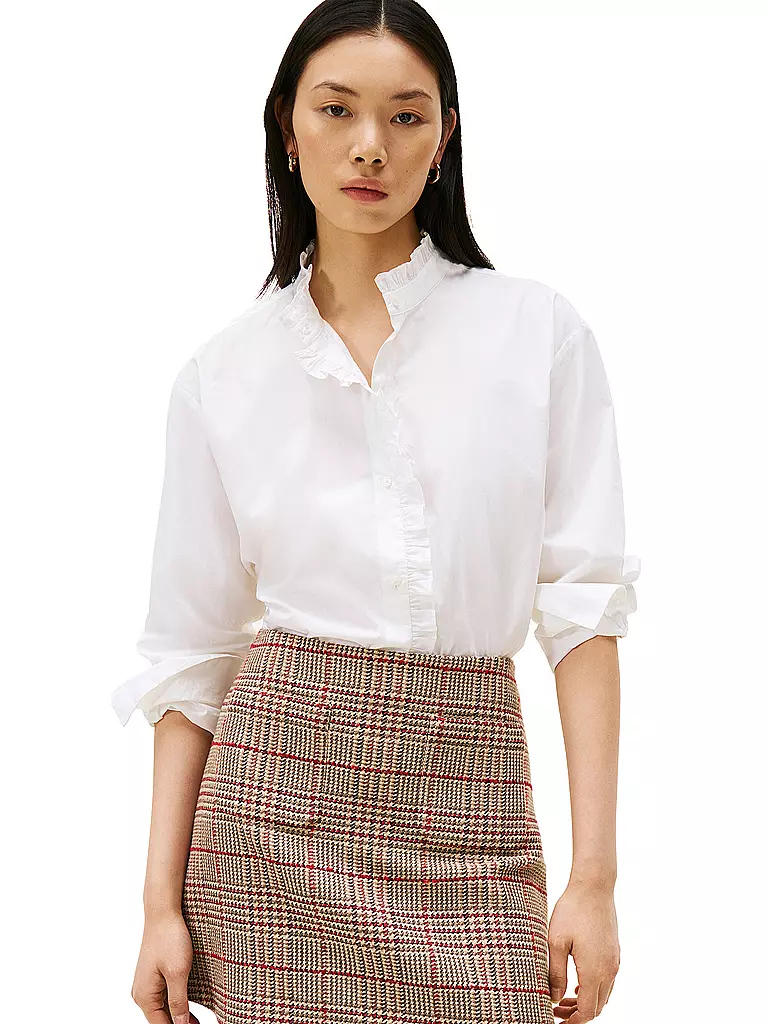 TOMMY HILFIGER | Bluse  | weiss