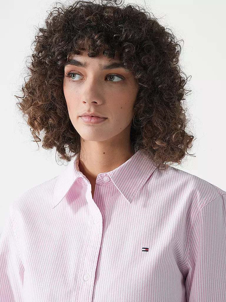 TOMMY HILFIGER | Bluse Relaxed Fit | rosa