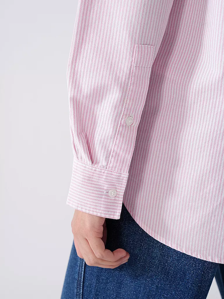 TOMMY HILFIGER | Bluse Relaxed Fit | rosa
