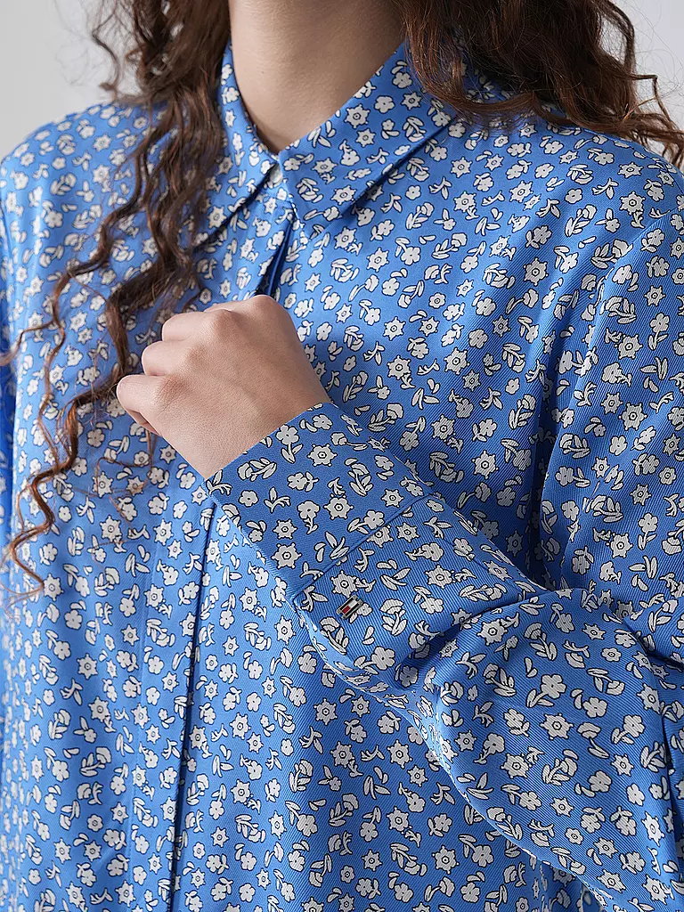 TOMMY HILFIGER | Bluse | blau