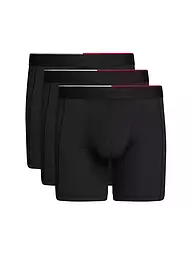 TOMMY HILFIGER | Boxershorts 3er Pkg. BKhaki | schwarz