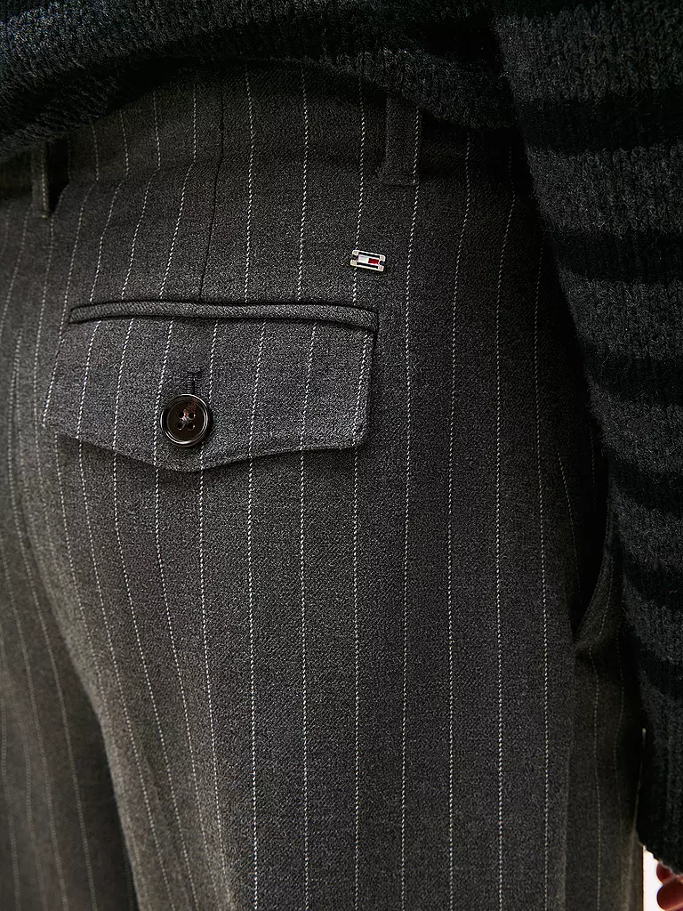 TOMMY HILFIGER | Businesshose | grau