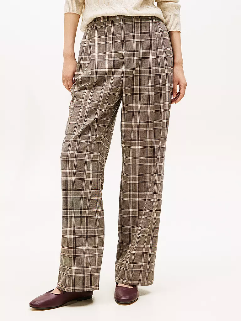 TOMMY HILFIGER | Businesshose | braun