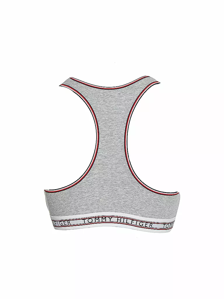 TOMMY HILFIGER | Bustier - Bralette Unlined Grey | grau