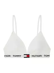 TOMMY HILFIGER | Bustier Padded Triangle BH red | weiss