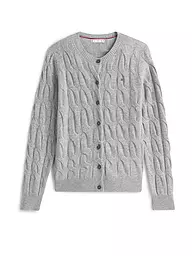 TOMMY HILFIGER | Cardigan | grau