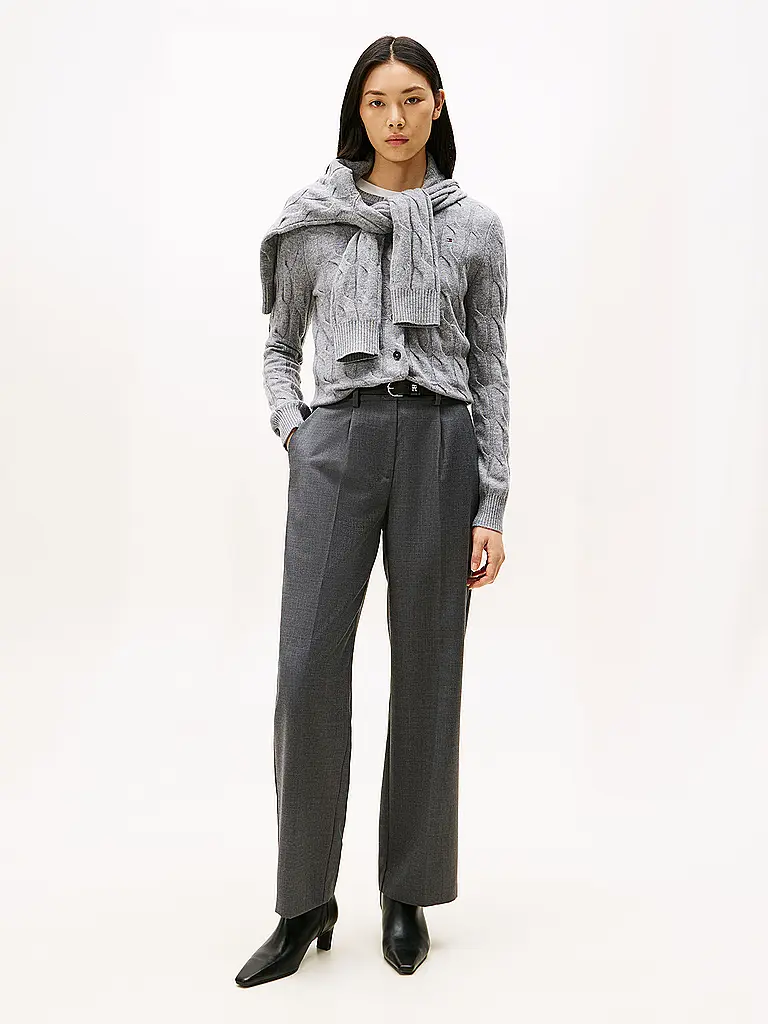 TOMMY HILFIGER | Cardigan | grau